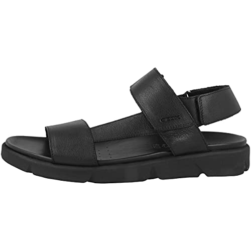 Geox U Xand 2S B, Sandalias para Hombre, Negro (Black), 46 EU