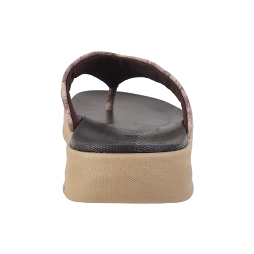 Image of Mochi Men Faux Leather Casual Comfort Chappal
