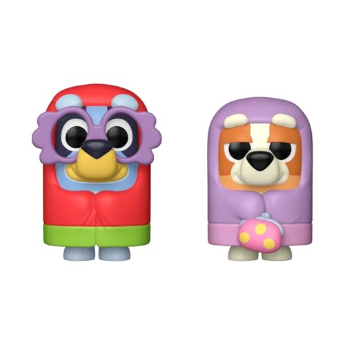Image of Funko Pop! Animation: Bluey - Granny Janet and Granny Rita, 2-Pack - Amazon Exclusive - Collectable Vinyl Figure - Gift Idea - Official Merchandise - Toys for Kids & Adults - for Collectors & Display