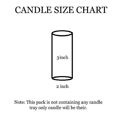 Image of Paraffin Wax Pillar Candles Perfect for Decoration of Dinner, Wedding Parties, Church, Spa, Restaurant, Smokeless Dripless Long Lasting(Set of 3, 3 inches)(Yellow)