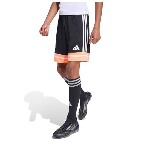 adidas Kids F50 Training Shorts Juniors Black/Orange 5-6 Years