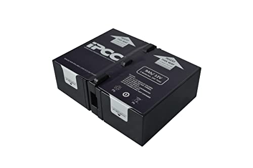 APCRBC123-IPCC UPS Battery Replacement for APC UPS Models BX1500M, BR1500G, BR1300G, SMC1000-2U, SMC1000-2UC, BR1500GI, BX1500G, and Select Others