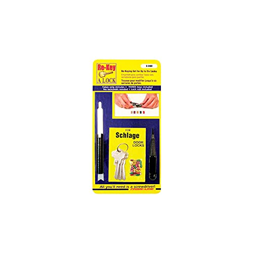 PRIME-LINE No. 5 Metal Re-Keying Kit 1 pk