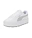 Produktbild PUMA Damen Karmen Space Metallics Sneaker, White-Matte Silver, 42 EU