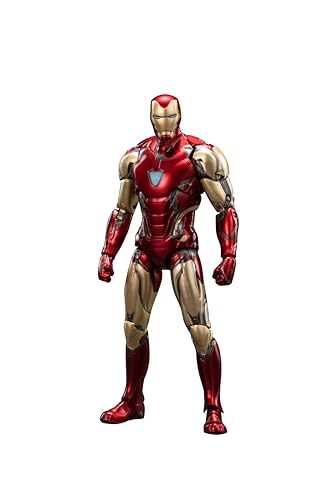 Image of ZD Toys Action Figure - 7 Inch Iron Man Mark 1, Interchangeable Parts, Premium Collectibles, Durable PVC Material, Ideal Gift for Collector & Fans, Ages 15+ Years