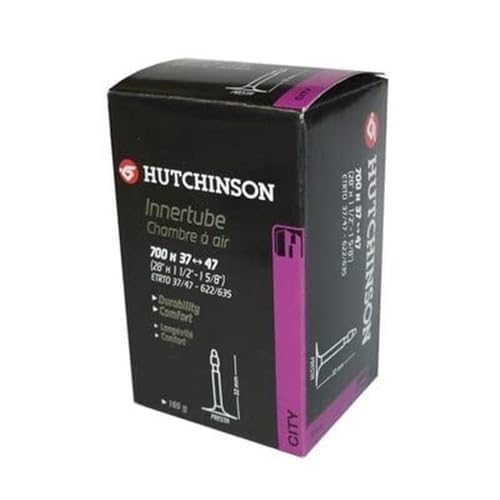 Hutchinson SNC Schlauch City/Trekking Standard Sv/48 Mm Tube Black talla_única, 700 x 28/35c - Image 4