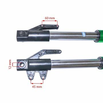 Tauchrohr Standrohr Set grün 650 mm Dirtbike Pitbike 4 Takt
