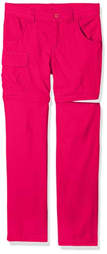 2-in-1 Wanderhose für Jungen, SILVER RIDGE III CONVERTIBLE PANTS, Nylon, Pink (Haute Pink), Größe: XL, 1544272