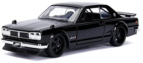 Jada Toys Fast & Furious 1:32 Brian's 1971 Nissan Skyline 2000 GT-R Die-cast Car, Toys for Kids and Adults (99602)