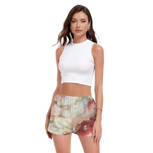 Pantalon de pyjama femme respirant et ample GuoChe style décontracté