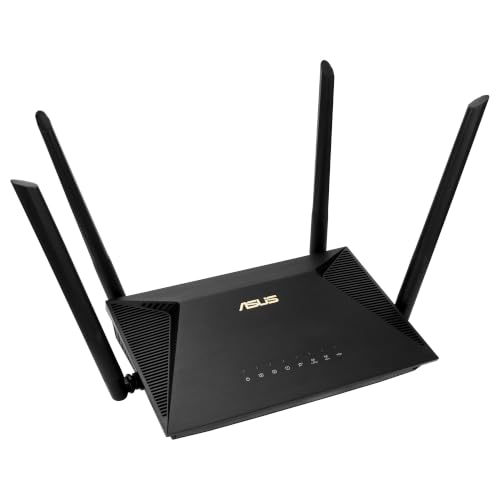 6 mejores routers baratos 15 ASUS RT-AX53U - Router Extensible AX1800 WiFi 6 Doble Banda con Mobile...