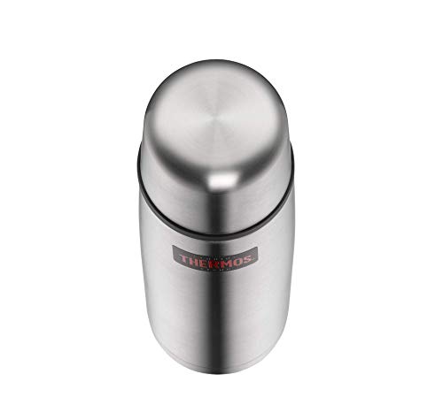 Thermos - Termo (acero inoxidable, compacto y ligero, 0,35 L), color plateado - Imagen 3