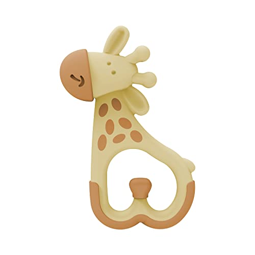 Dr. Brown’s Ridgees Giraffe, Massaging Baby Teether, Designed by a Pediatric Dentist, BPA Free,3m+