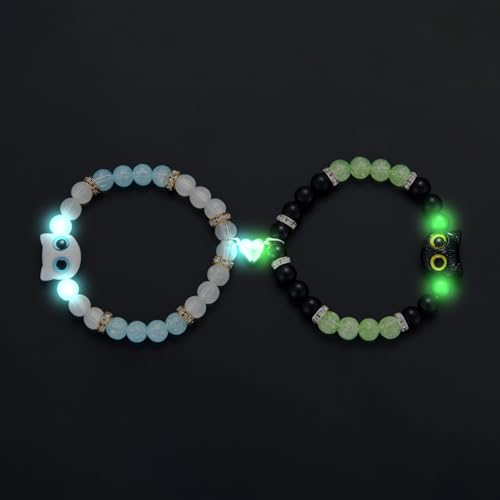 Dragon Friendship Bracelet With Luminous，Bff Matching Bracelets ，Movie Bracelets Gifts For Woman Couples Fans4