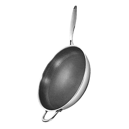 Wok de Acero Inoxidable Zerodeko con Diseño Antiadherente