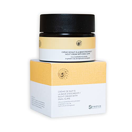 Crème de nuit ULTRA RÉGÉNÉRANTE bave d'escargot certifiée Ecocert 50ml