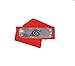 Naruto Cosplay Headband, Colored Naruto Headband with Metal Plated Cosplay Leaf Village Ninja Kakashi （4 PACK）