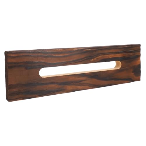 Gogogmee Natural Wood Fish Tank Fountain Decor Rustic Wood Board Aquarium Landscape Tank Supply Water Pump Accessory