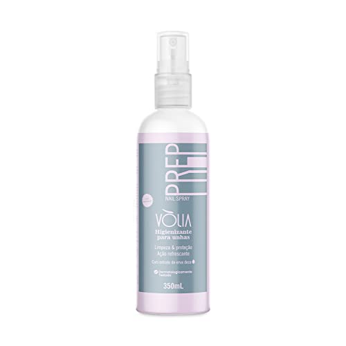 Prep Nail Spray Higienizante Proteção Para Unhas 350ml Vòlia  