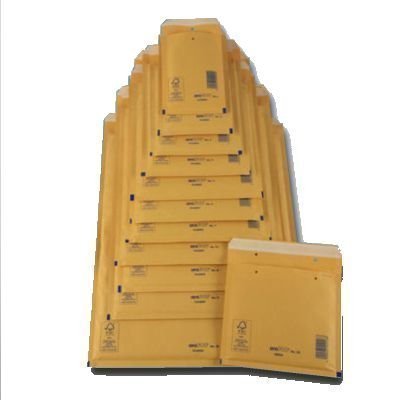Lot de 50 sacs postaux aériens (marron) 9/S 295 x 445 mm