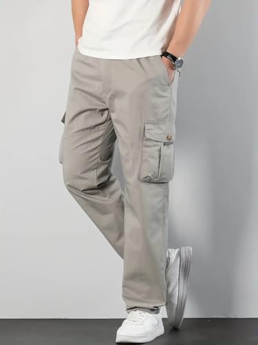 Image of Samfor Cargo Pant for Men - Stylish, Comfortable, Multi-Pocket Design for Outdoor, Work Wear & Casual