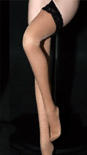 Bas nylon noir 1/6 pour figurine PH TBL 30cm
