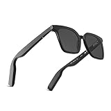 Bluetooth Audio Smart Glasses/Sunglasses with Speakers,Open Ear Style Headphone Glasses with Polarized & Anti-bluelight Lens for Womens/Mens,Phonecall,Plaly Music,Voice Assistants,Fashion Frames