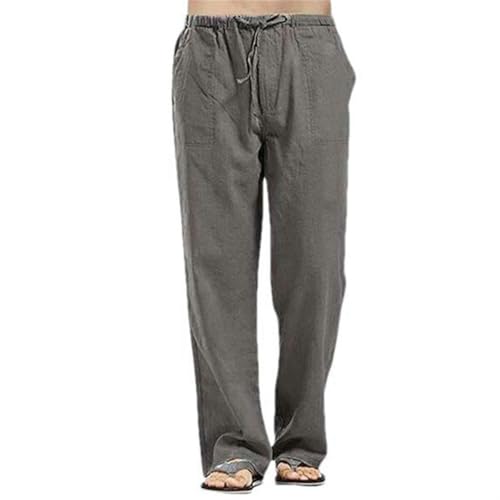 Pantalon style chinois homme en coton léger pour un été frais