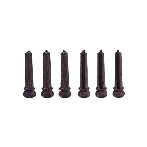 Alnicov Rosewood Acoustic Guitar Bridge Pins Cover