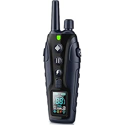 Remote Only for RS3 Dog Training Collar, Remote for Dog Shock Collar with Flashing Light for Night Walks 4000FT Dog Training Remote