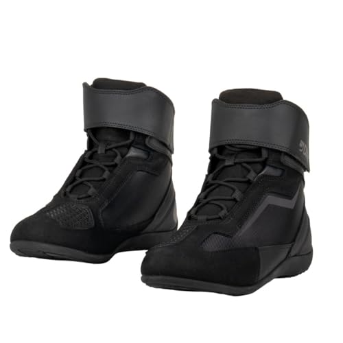 Chaussures moto homme RUGGER en microfibre homologuées CE avec semelle antidérapante