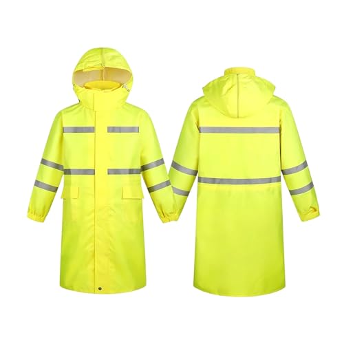 Sonnena Poncho Reutilizable, Poncho de Lluvia Impermeable, Ponchos para Viajes, con Bandas Reflectantes, para Trekking, Senderismo, Camping al Aire Libre