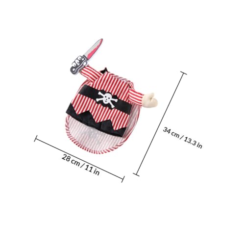 Disfraz para perro talla M con diseño de dibujos animados miniatura 2