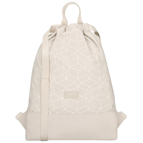 LARKSON Turnbeutel Damen & Herren Beige Gemustert...