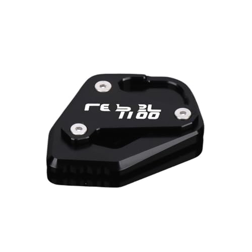 Support plaque béquille aluminium CNC pour Honda Rebel CM1100