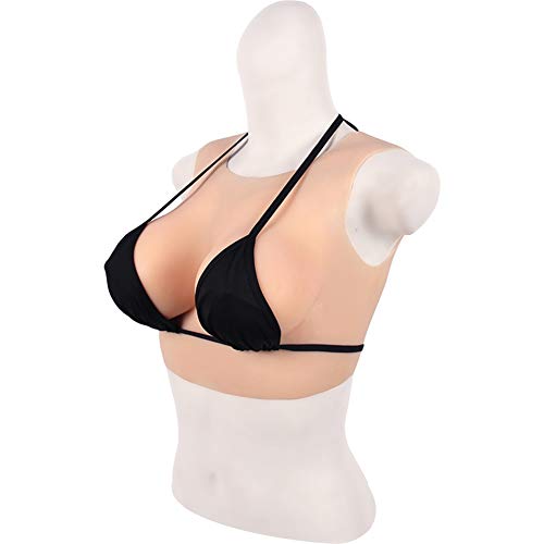 MUSIC POET 揺れる液体シリコン充填高襟シリコンバスト B-Hカップ  