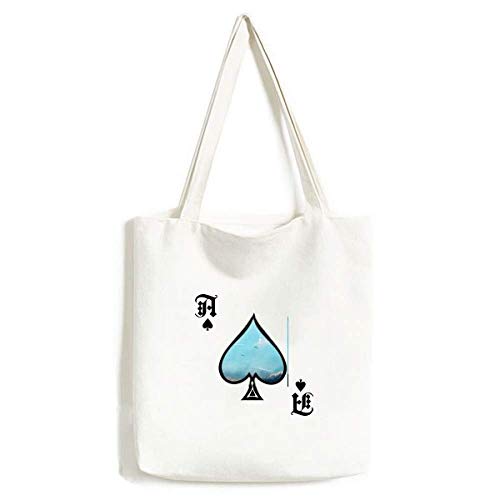 Sac à main avec oiseau blanc ciel fourre-tout tendance épaule femme