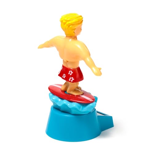 Puckator Solar Pal: Solarfigurine ’Surfer Dude’, Erwachsene & Kinder ab 3 Jahren, Unisex, Erneuerbare Energien, Dekoration, Kreativität & Spaß