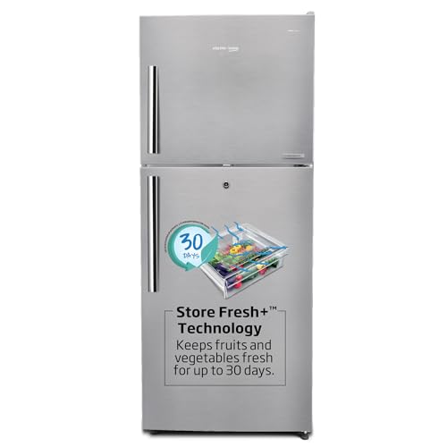 Image of Voltas Beko 470 L 2 Star Inverter Frost-Free Double Door Refrigerator, Store Fresh+ (RFF493IF, Silver)
