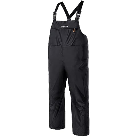 Rodeel Waterproof Fishing Bib Outdoor Pants with Adjustable Suspenders Durable and Versatile Overalls Cover
