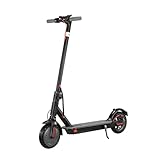 Electric Scooter for Adults,350W Motor & 19 Mile Range, 8.5" Solid Tires,Dual Braking System,Portable Folding Commuting E Scooter with App Control