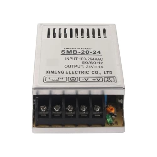 Alimentation à découpage format compact et fin 20W conversion CA vers 24V CC stable - 3
