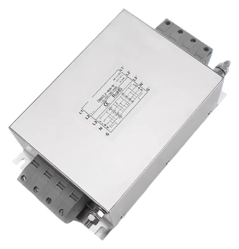 Filtre d'alimentation CA triphasé 380V anti-interférence pour onduleur