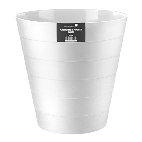 Homeshopa - Cestino per rifiuti in plastica, 6 l