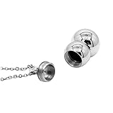 FOMIYES Lanugo Necklace Jewelry Newborn Commemorative Pendant Lightweight Necklace Empty Container for Beads