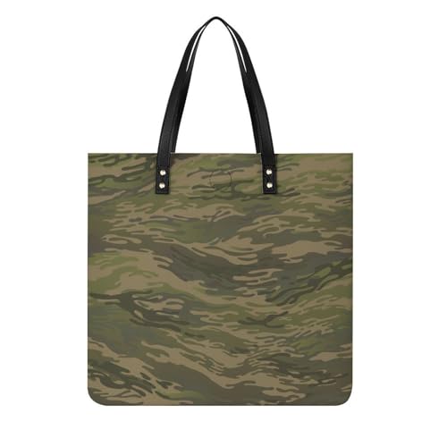 Tote bag camouflage femme grand volume 39x39cm idéal voyage
