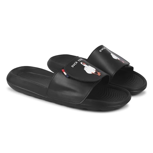 Image of PERY-PAO Sliders for Men | Lightweight EVA Sole & Comfortable Slippers | Flip-Flops & Chappals for Everyday Use
