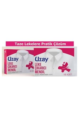 Leke Çıkarıcı Mendil; 12'li 2 Adet, Çamaşır Leke Çıkarıcı