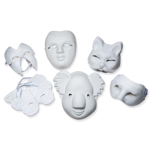 Chenille Kraft Paperboard Mask Assortment Set (CK-4199)