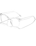 【Protection contre la lumière bleue】Les lunettes lunettes anti lumiere bleue bloquent efficacement 99 % des rayons UV et de la lumière bleue, prévenant ainsi l'éblouissement, la fatigue oculaire, les maux de tête et la sécheresse oculaire causés par la lumière bleue. Elles réduisent également la fatigue oculaire liée à une utilisation prolongée de l'ordinateur et au travail.